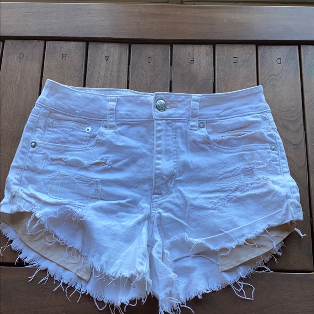 American eagle jean shorts